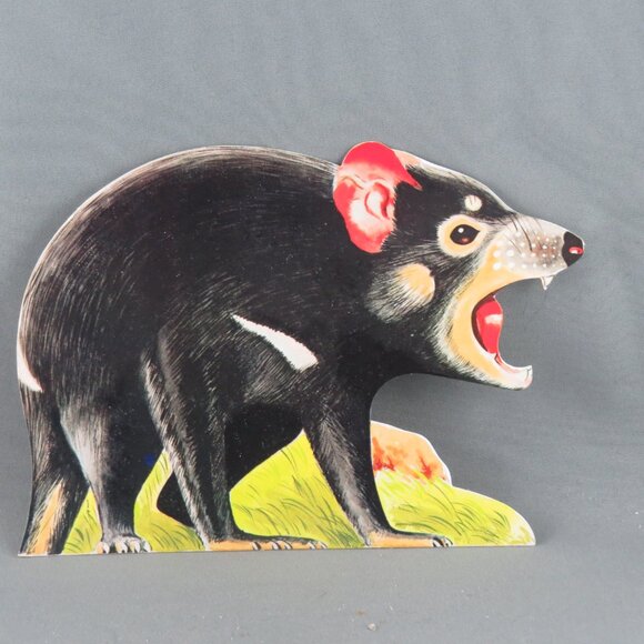 Vintage Postcard - Tasmanian Devil - Tasmanian Postcards - Picture 1 of 5